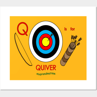 Q is for QUIVER Posters and Art